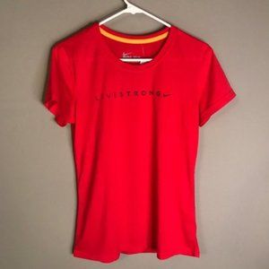 Womens XL Dri-Fit Livestrong Shirt